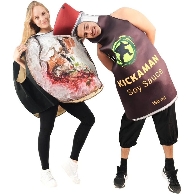 2pcs/set Sushi Soy Sauce Combi - Cosplay Prop Business 리뷰 및 가격