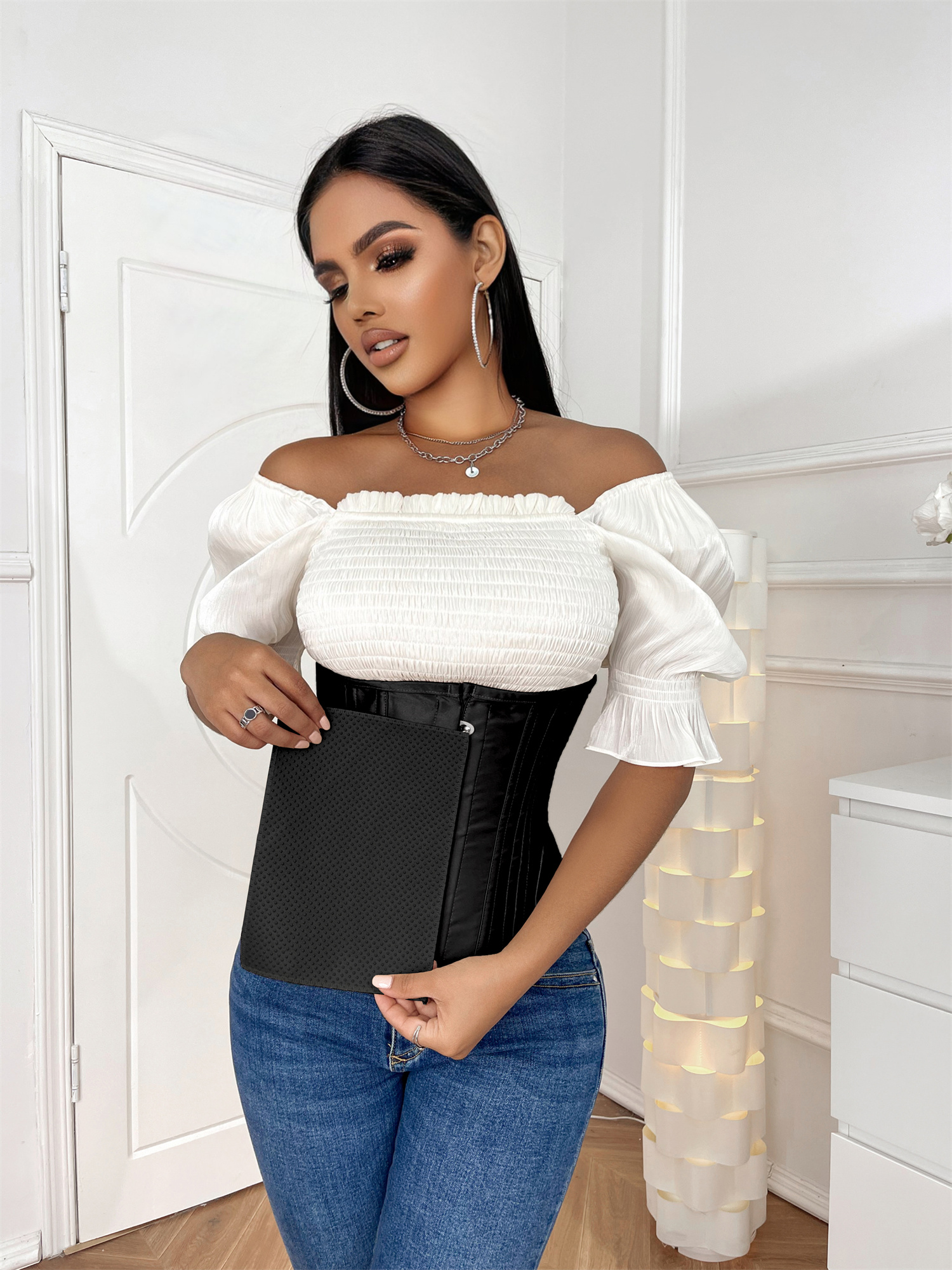 Women's Classic Steel Boned Bl - Boning Corset Steel 리뷰 및 가격