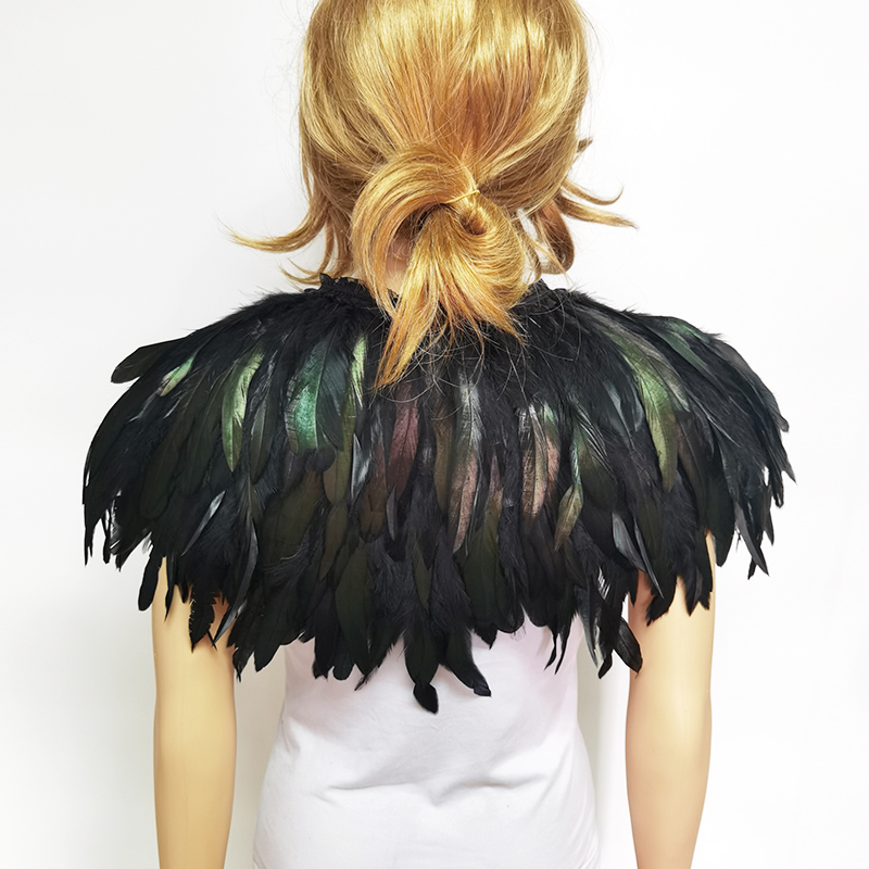3 Layer Gothic Feather Shawl I - Cosplay Floating Prop 리뷰 및 가격