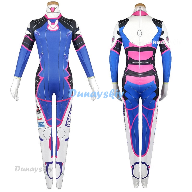 Anime Woman Jumpsuit Tights Dv - Dva Cosplay Prop 리뷰 및 가격
