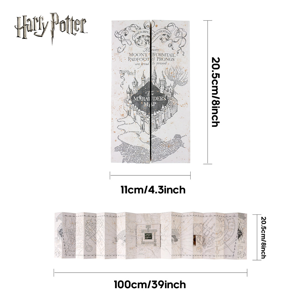 1PC Map Of The Marauder's Scho - Cosplay Prop Making 리뷰 및 가격